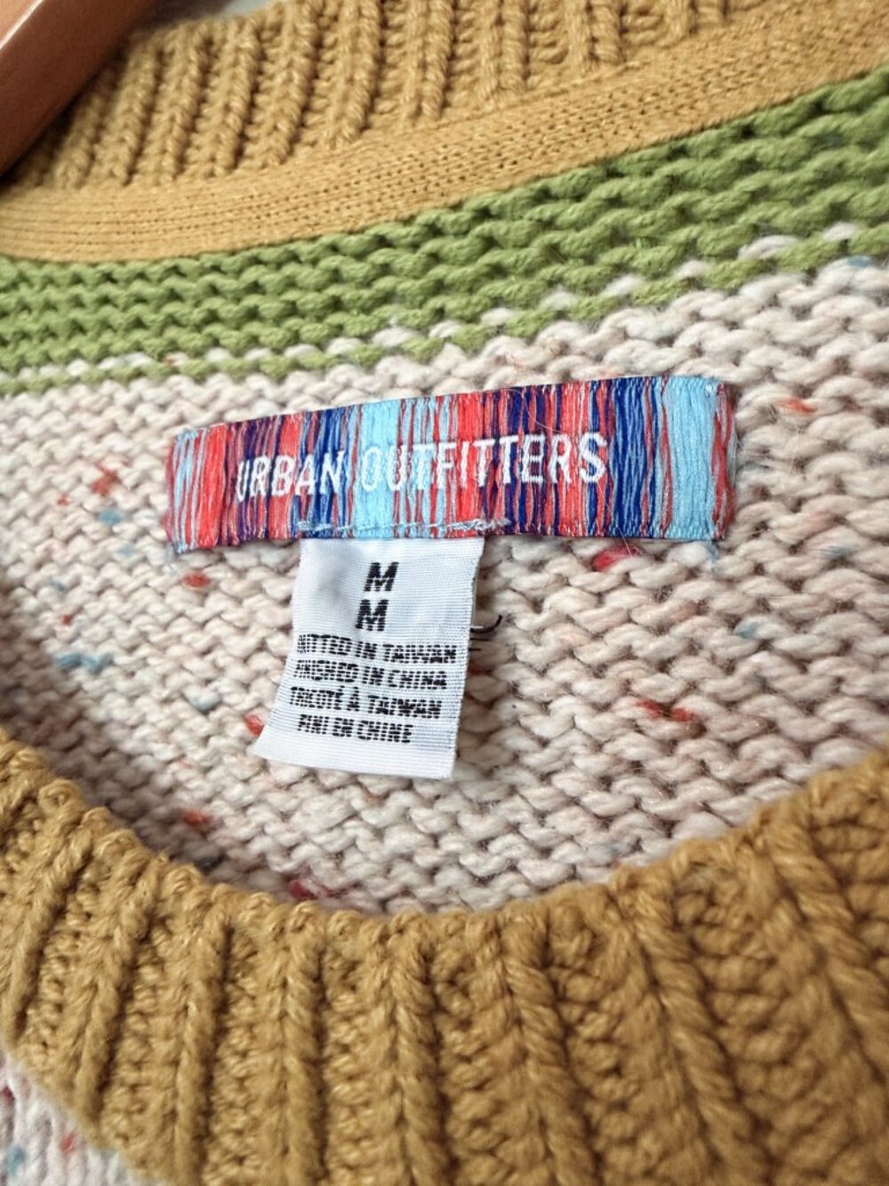 Urban Outfitters Green Striped Jumper - Picture 5 of 6